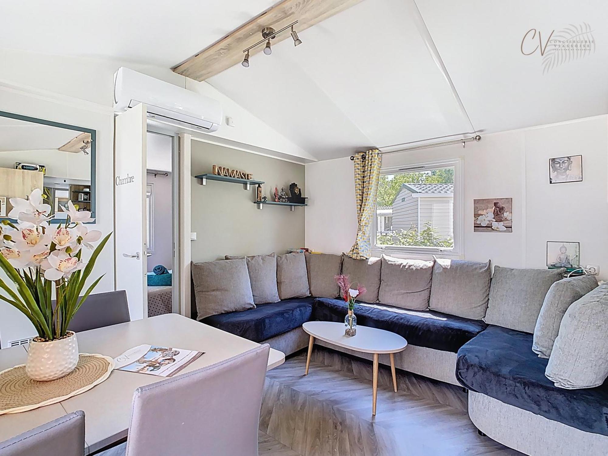 Mobil-Home Ja 68 A Vias - La Carabasse - Camping Siblu Avec Piscine Exterior photo