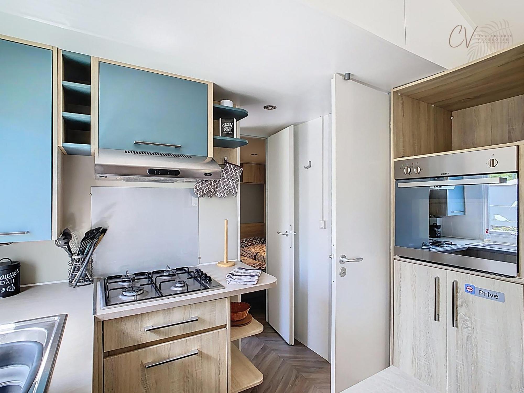 Mobil-Home Ja 68 A Vias - La Carabasse - Camping Siblu Avec Piscine Exterior photo