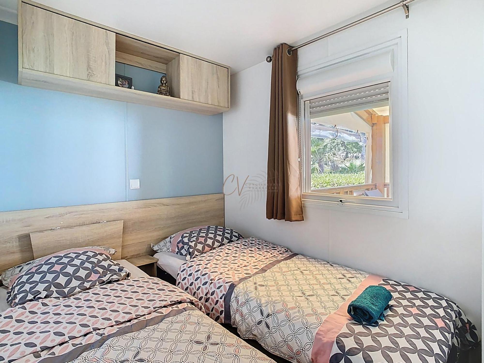 Mobil-Home Ja 68 A Vias - La Carabasse - Camping Siblu Avec Piscine Exterior photo